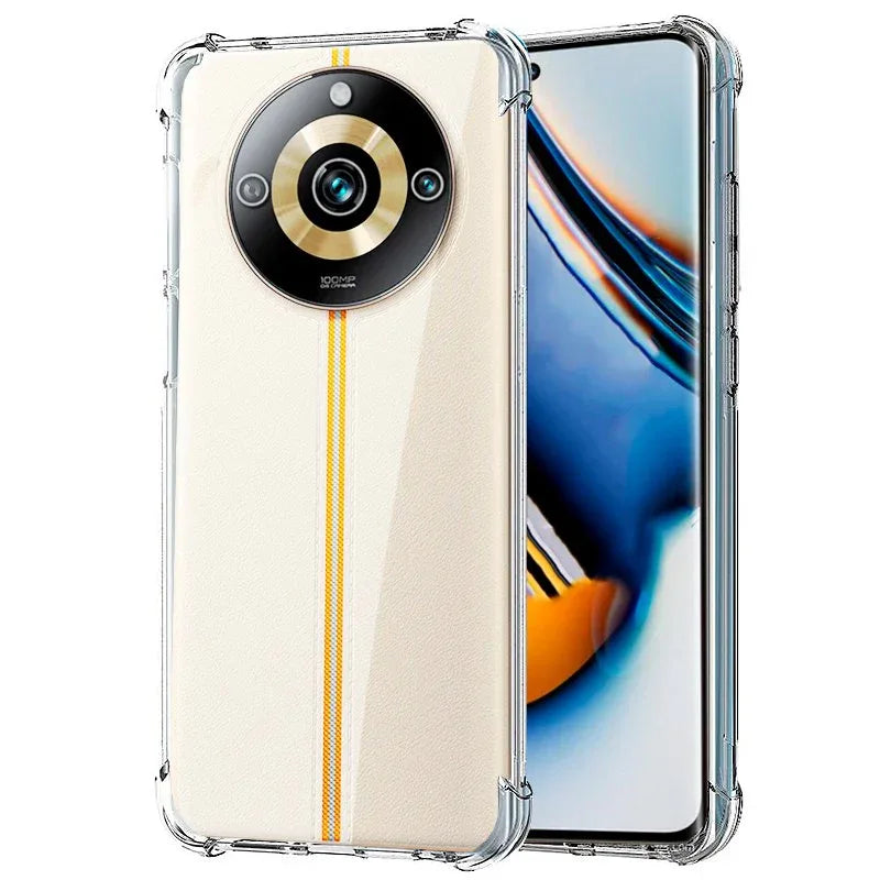 Carcasa COOL para Realme 11 Pro 5G / 11 Pro Plus 5G AntiShock Transparente - PixelPlaza