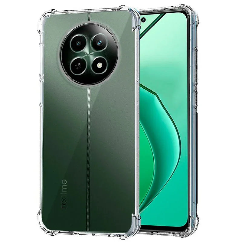 Carcasa COOL para Realme 12 5G / 12x 5G AntiShock Transparente - PixelPlaza