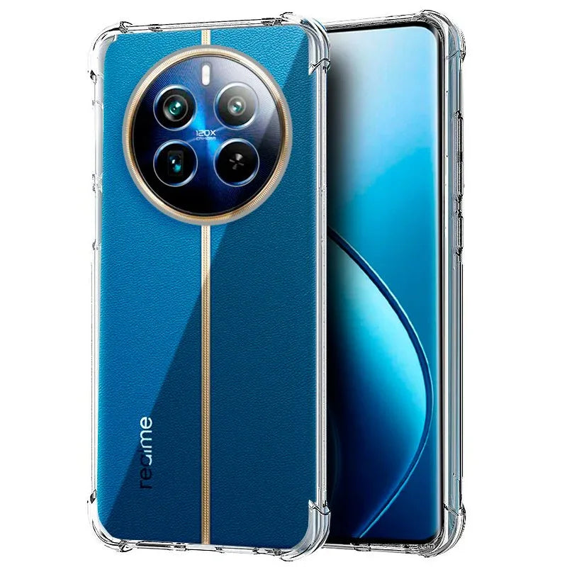 Carcasa COOL para Realme 12 Pro 5G / 12 Pro Plus 5G AntiShock Transparente - PixelPlaza