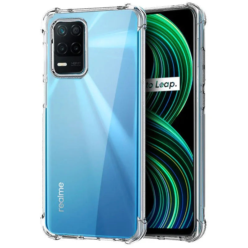 Carcasa COOL para Realme 8 5G / Narzo 30 5G AntiShock Transparente - PixelPlaza