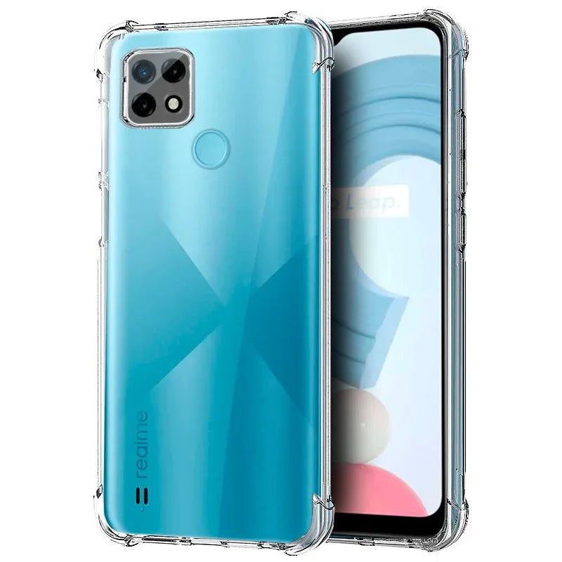 Carcasa COOL para Realme C21 AntiShock Transparente - PixelPlaza