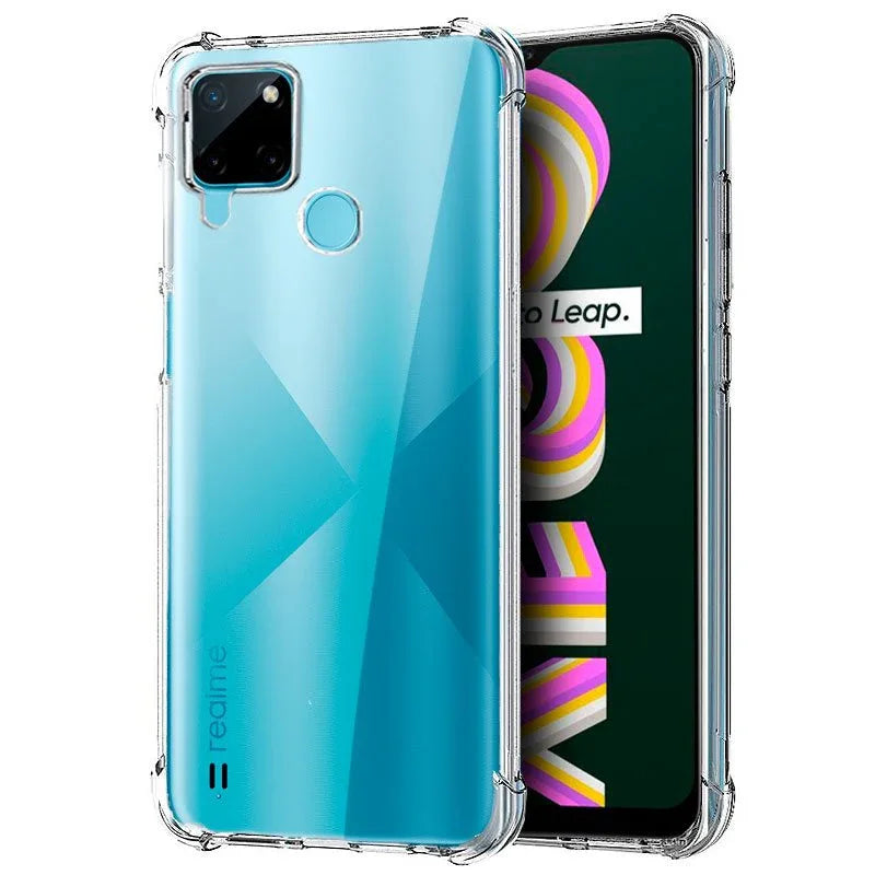 Carcasa COOL para Realme C21Y / C25Y AntiShock Transparente - PixelPlaza
