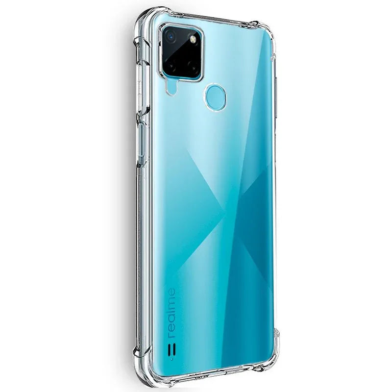 Carcasa COOL para Realme C21Y / C25Y AntiShock Transparente - PixelPlaza