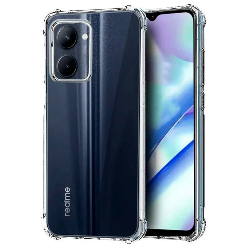 Carcasa COOL para Realme C33 AntiShock Transparente - PixelPlaza