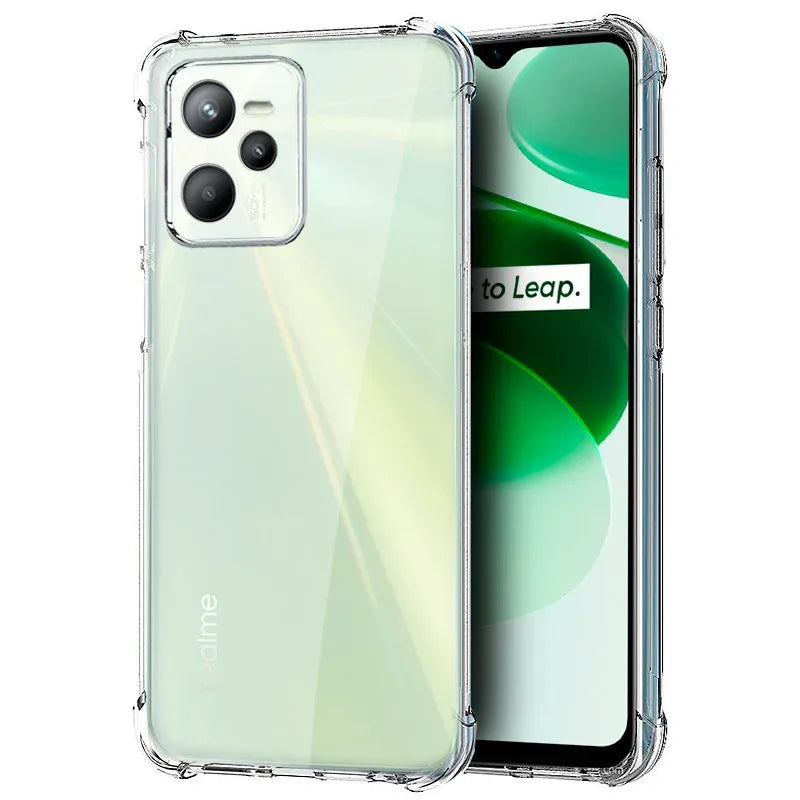 Carcasa COOL para Realme C35 / Narzo 50A Prime Antishock Transparente - PixelPlaza
