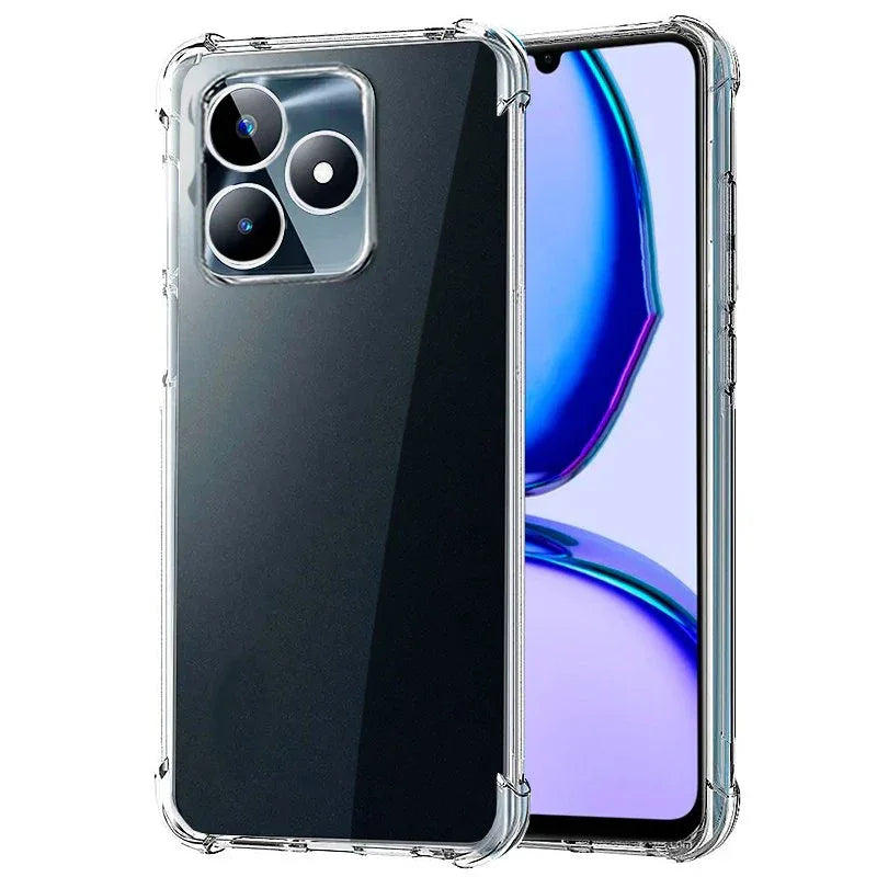 Carcasa COOL para Realme C53 / C51 / Note 50 AntiShock Transparente - PixelPlaza
