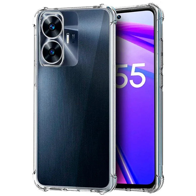 Carcasa COOL para Realme C55 AntiShock Transparente - PixelPlaza
