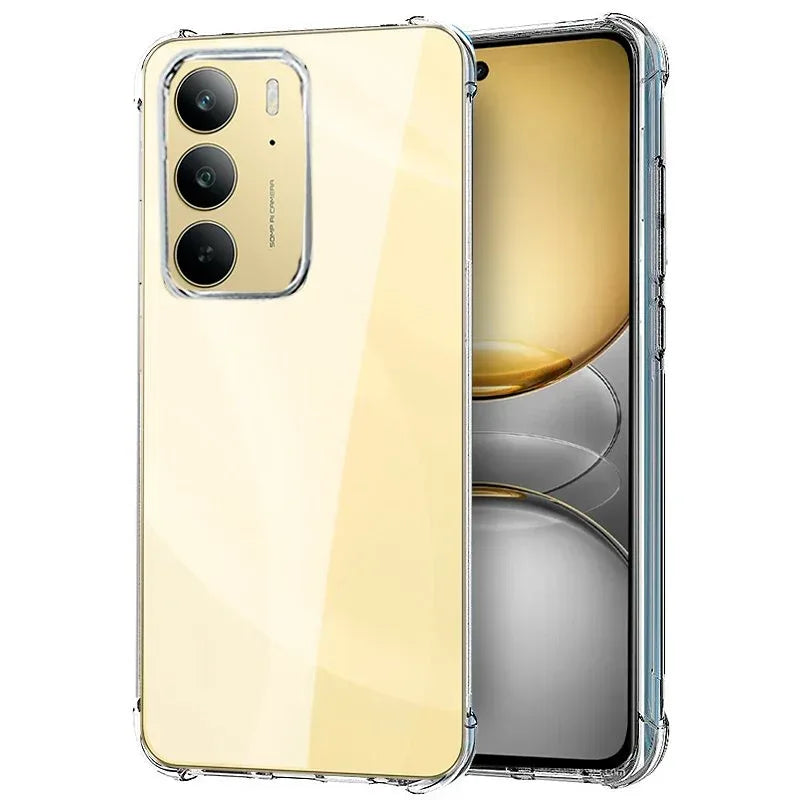 Carcasa COOL para Realme C75 / 14x 5G AntiShock Transparente - PixelPlaza