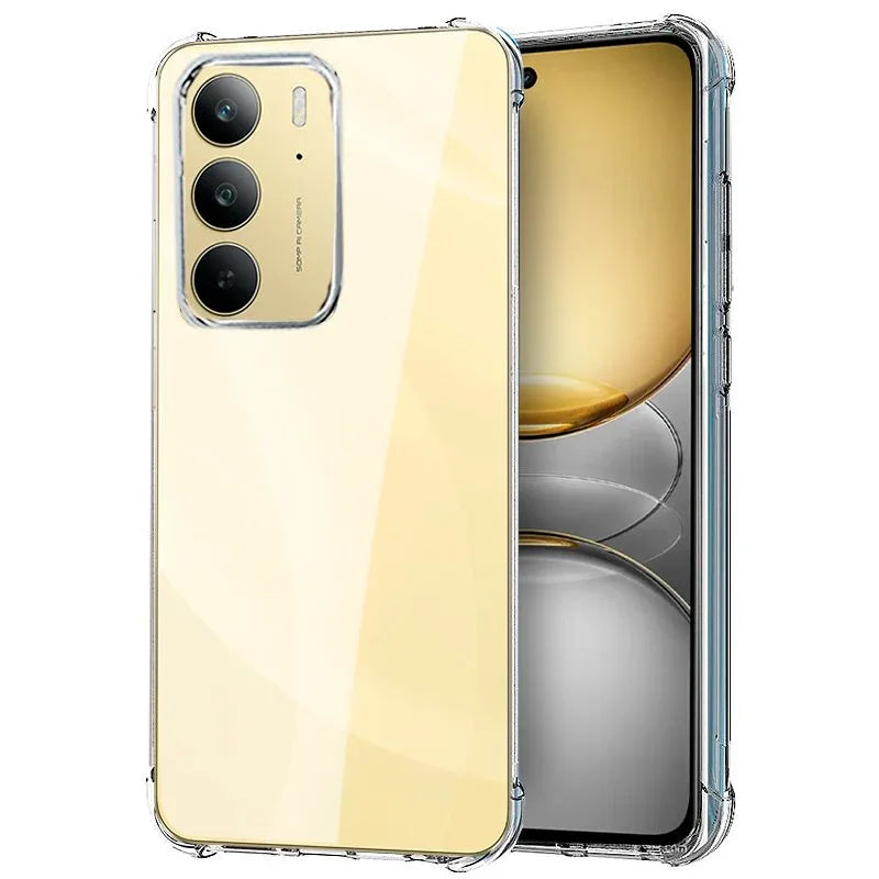 Carcasa COOL para Realme C75 / 14x 5G AntiShock Transparente - PixelPlaza