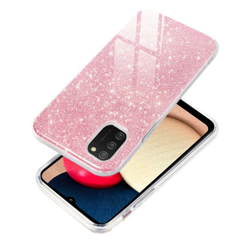 Carcasa COOL para Samsung A025 Galaxy A02s Glitter Rosa - PixelPlaza