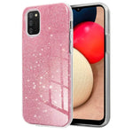 Carcasa COOL para Samsung A025 Galaxy A02s Glitter Rosa - PixelPlaza