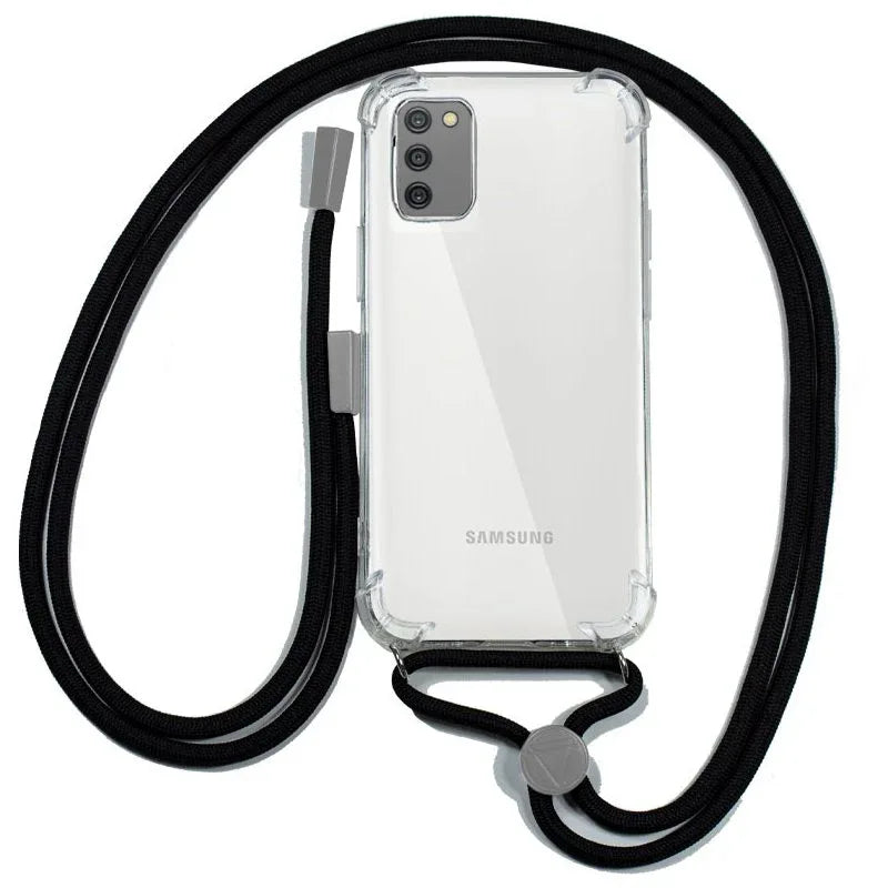 Carcasa COOL para Samsung A037 Galaxy A03s Cordón Negro - PixelPlaza