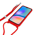 Carcasa COOL para Samsung A057 Galaxy A05s Cordón Liso Rojo - PixelPlaza
