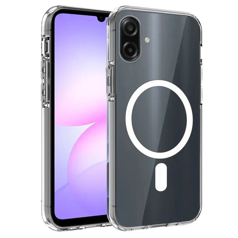 Carcasa COOL para Samsung A075 Galaxy A07 Magnética Transparente - PixelPlaza