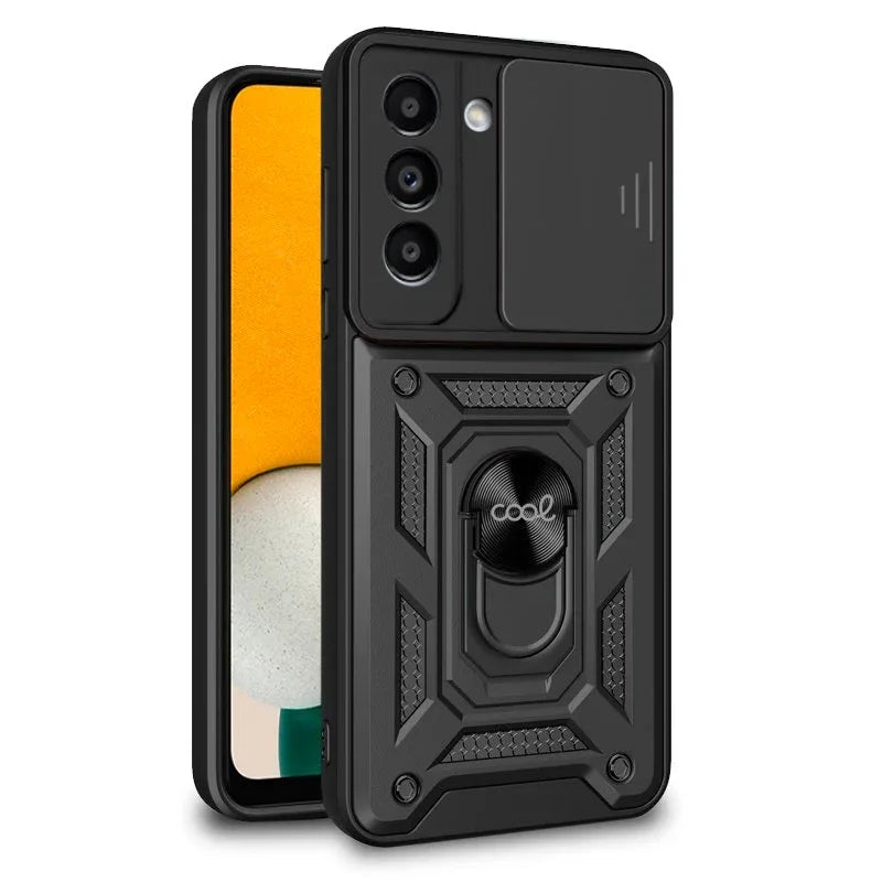 Carcasa COOL para Samsung A136 Galaxy A13 5G / A04s Hard Ring Negro - PixelPlaza