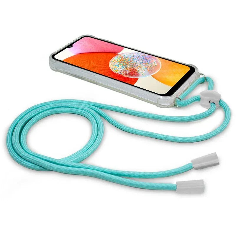 Carcasa COOL para Samsung A145 Galaxy A14 / A14 5G Cordón Celeste - PixelPlaza