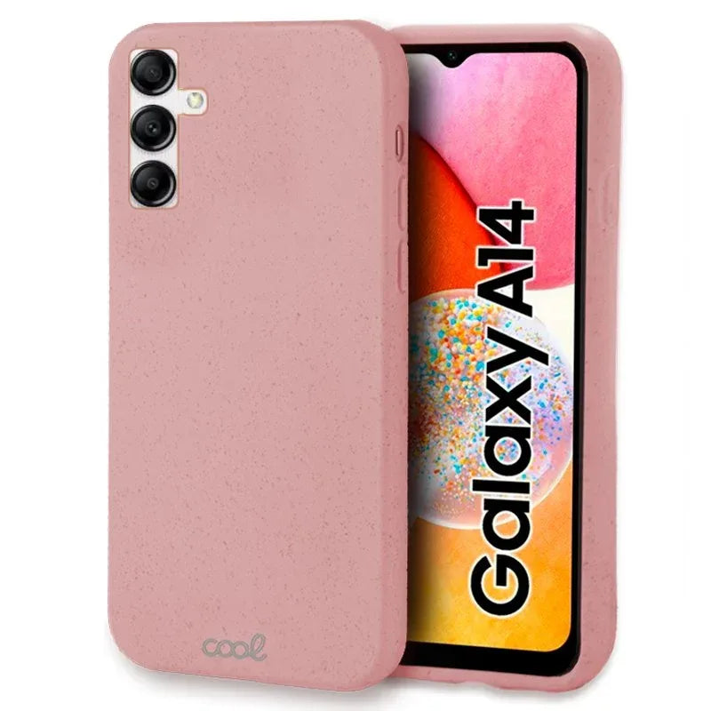 Carcasa COOL para Samsung A145 Galaxy A14 / A14 5G Eco Biodegradable Rosa - PixelPlaza