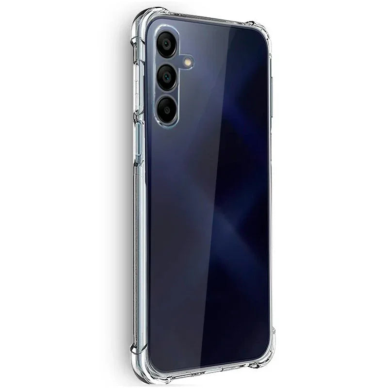 Carcasa COOL para Samsung A155 Galaxy A15 / A15 5G / M15 5G AntiShock Transparente - PixelPlaza