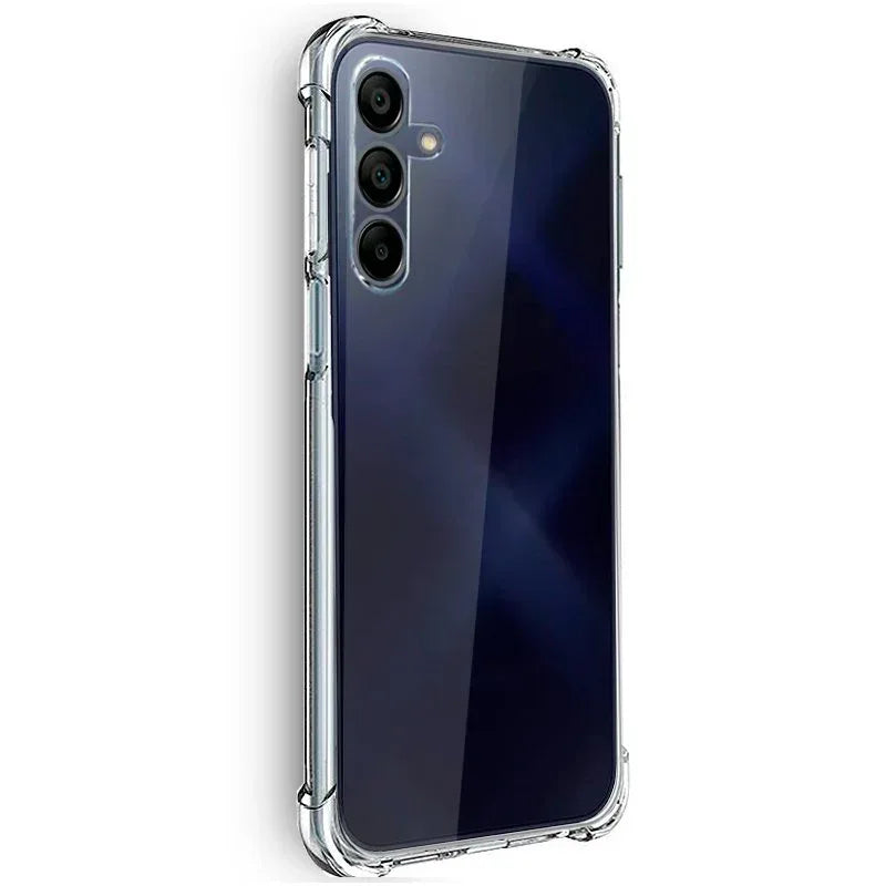 Carcasa COOL para Samsung A155 Galaxy A15 / A15 5G / M15 5G AntiShock Transparente - PixelPlaza