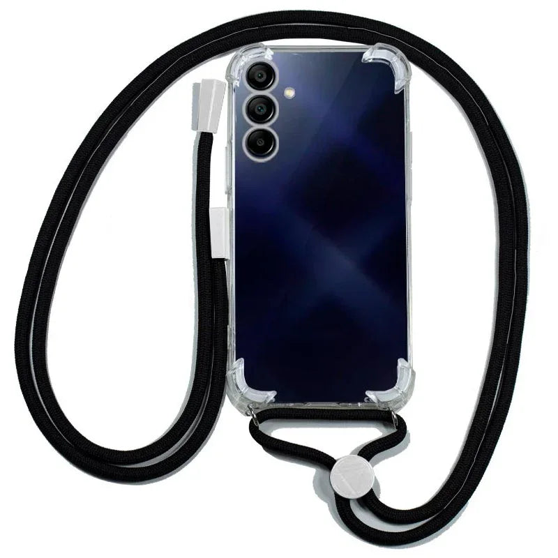 Carcasa COOL para Samsung A155 Galaxy A15 / A15 5G / M15 5G Cordón Negro - PixelPlaza