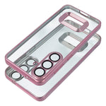 Carcasa COOL para Samsung A165 Galaxy A16 / A16 5G Borde Metalizado (Rosa) - PixelPlaza