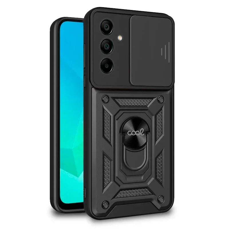 Carcasa COOL para Samsung A165 Galaxy A16 / A16 5G Hard Ring Negro - PixelPlaza