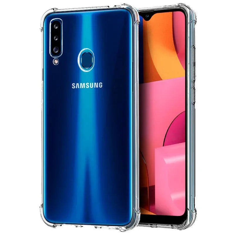 Carcasa COOL para Samsung A207 Galaxy A20s AntiShock Transparente - PixelPlaza