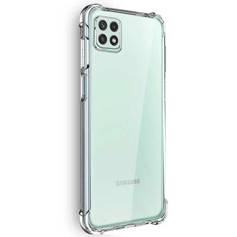Carcasa COOL para Samsung A226 Galaxy A22 5G AntiShock Transparente - PixelPlaza