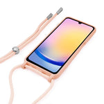 Carcasa COOL para Samsung A256 Galaxy A25 5G Cordón Liso Rosa - PixelPlaza