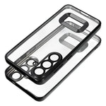 Carcasa COOL para Samsung A266 Galaxy A26 5G / A17 / A17 5G Borde Metalizado (Negro) - PixelPlaza