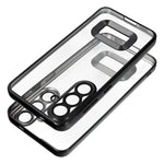 Carcasa COOL para Samsung A266 Galaxy A26 5G / A17 / A17 5G Borde Metalizado (Negro) - PixelPlaza