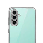Carcasa COOL para Samsung A266 Galaxy A26 5G / A17 / A17 5G Borde Metalizado (Plata) - PixelPlaza