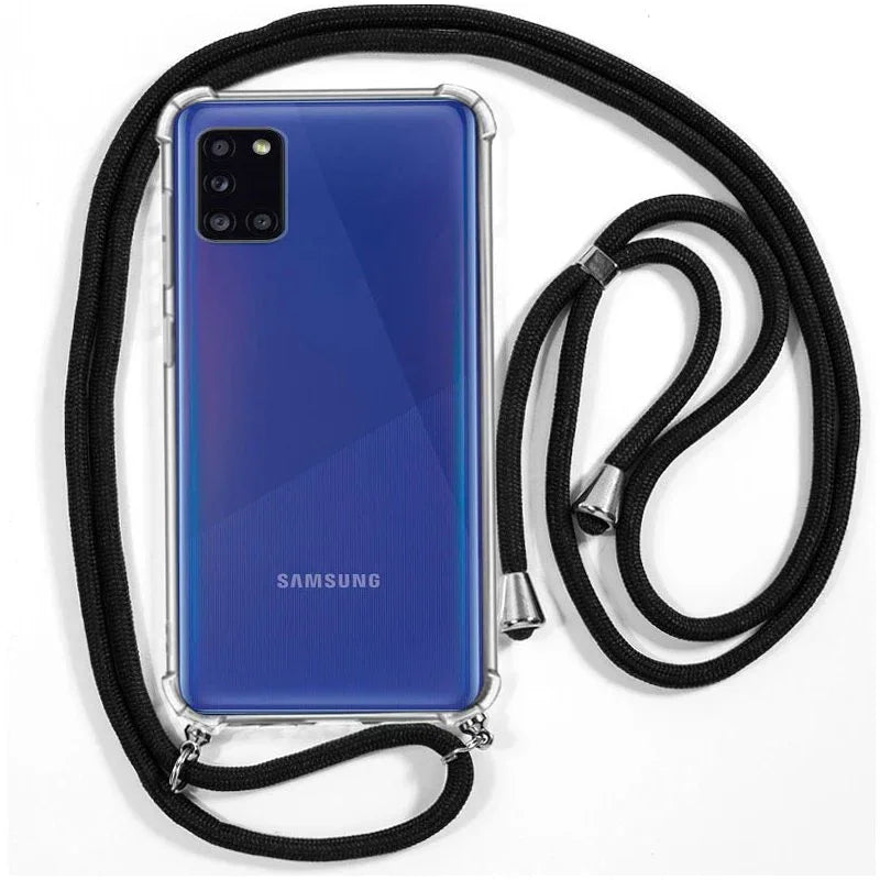 Carcasa COOL para Samsung A315 Galaxy A31 Cordón Negro - PixelPlaza