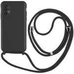 Carcasa COOL para Samsung A336 Galaxy A33 5G Cordón Liso Negro - PixelPlaza