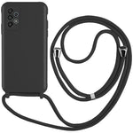 Carcasa COOL para Samsung A336 Galaxy A33 5G Cordón Liso Negro - PixelPlaza