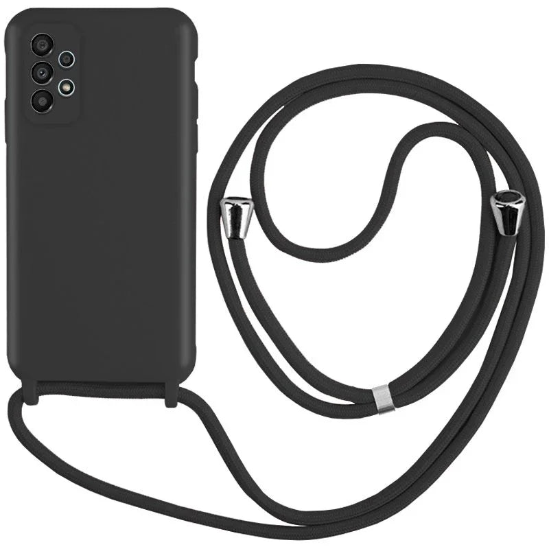 Carcasa COOL para Samsung A336 Galaxy A33 5G Cordón Liso Negro - PixelPlaza