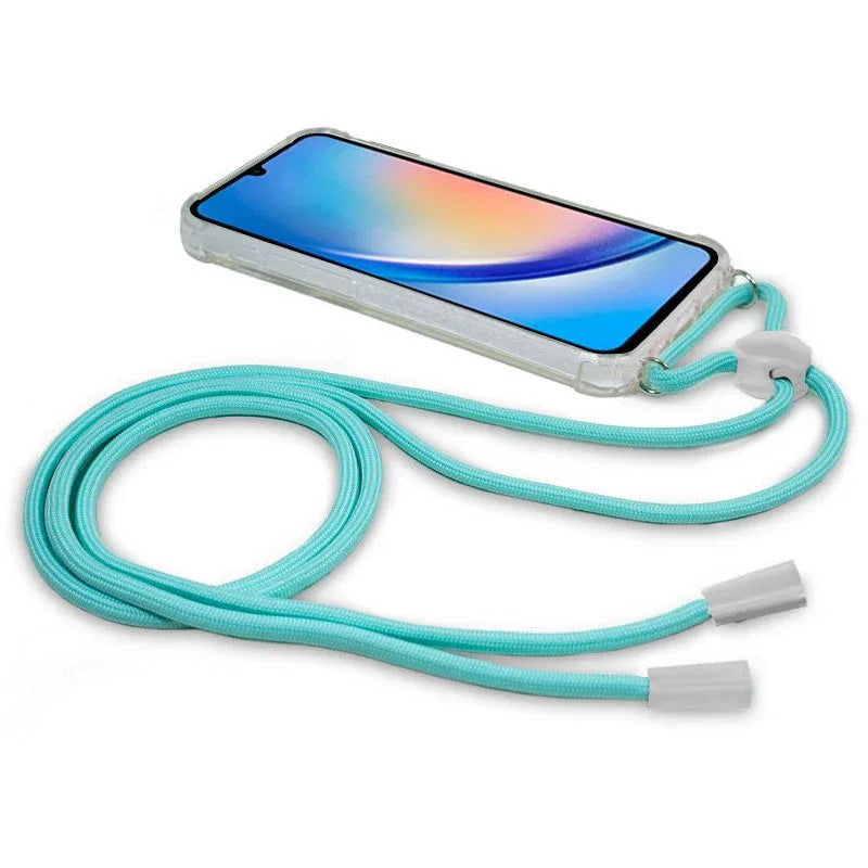 Carcasa COOL para Samsung A346 Galaxy A34 5G Cordón Celeste - PixelPlaza