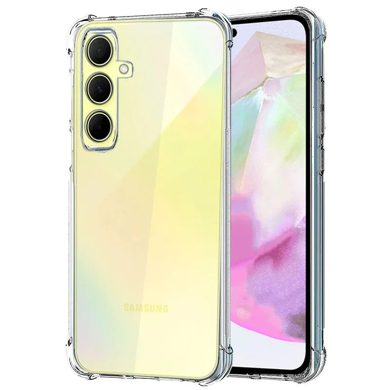 Carcasa COOL para Samsung A356 Galaxy A35 5G AntiShock Transparente - PixelPlaza