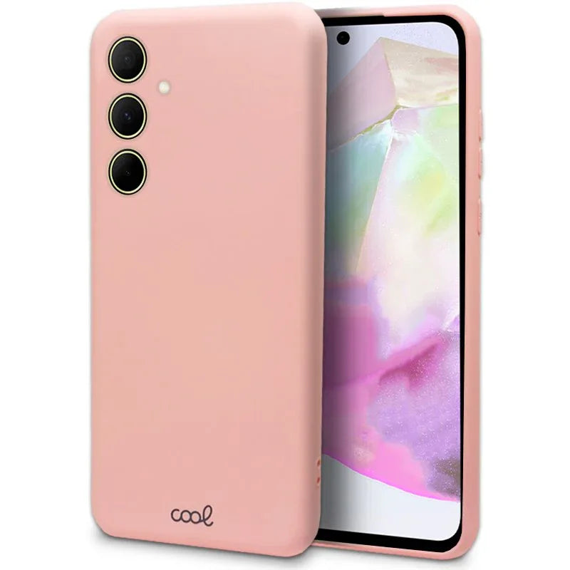Carcasa COOL para Samsung A356 Galaxy A35 5G Cover Rosa - PixelPlaza