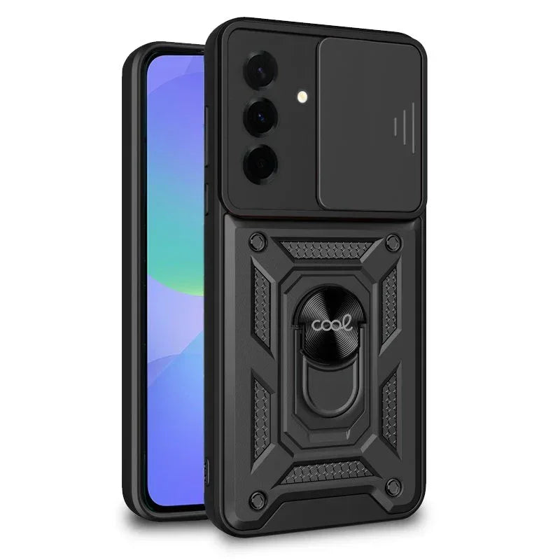 Carcasa COOL para Samsung A366 Galaxy A36 5G Hard Ring Negro - PixelPlaza