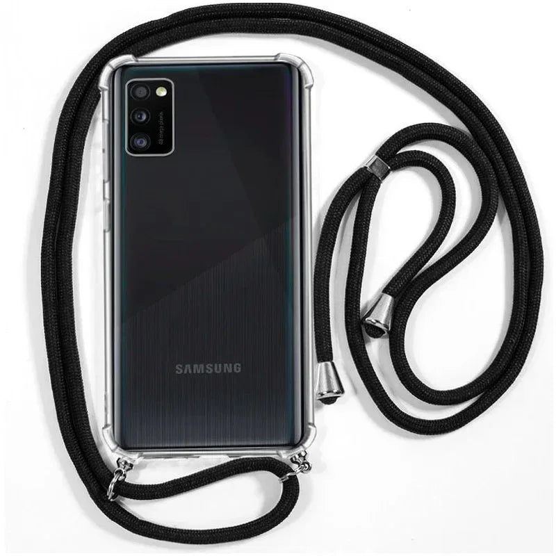 Carcasa COOL para Samsung A415 Galaxy A41 Cordón Negro - PixelPlaza