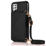 Carcasa COOL para Samsung A426 Galaxy A42 5G Colgante Wallet Negro - PixelPlaza