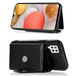 Carcasa COOL para Samsung A426 Galaxy A42 5G Colgante Wallet Negro - PixelPlaza