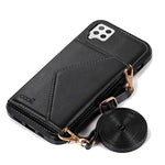 Carcasa COOL para Samsung A426 Galaxy A42 5G Colgante Wallet Negro - PixelPlaza