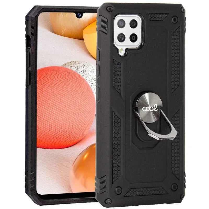 Carcasa COOL para Samsung A426 Galaxy A42 5G Hard Anilla Negro - PixelPlaza