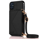 Carcasa COOL para Samsung A515 Galaxy A51 Colgante Wallet Negro - PixelPlaza