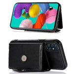 Carcasa COOL para Samsung A515 Galaxy A51 Colgante Wallet Negro - PixelPlaza
