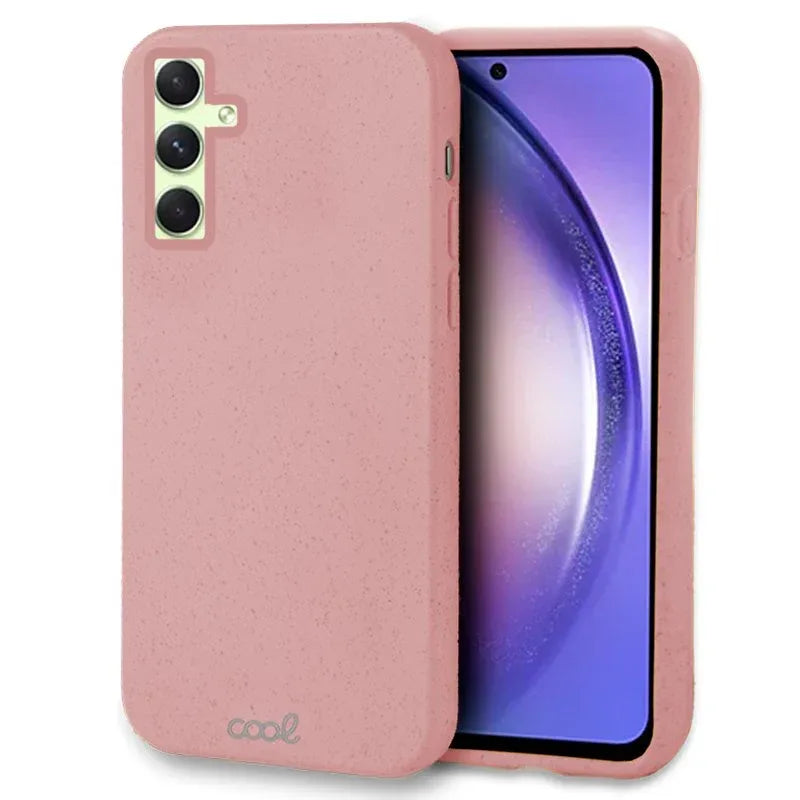Carcasa COOL para Samsung A546 Galaxy A54 5G Eco Biodegradable Rosa - PixelPlaza