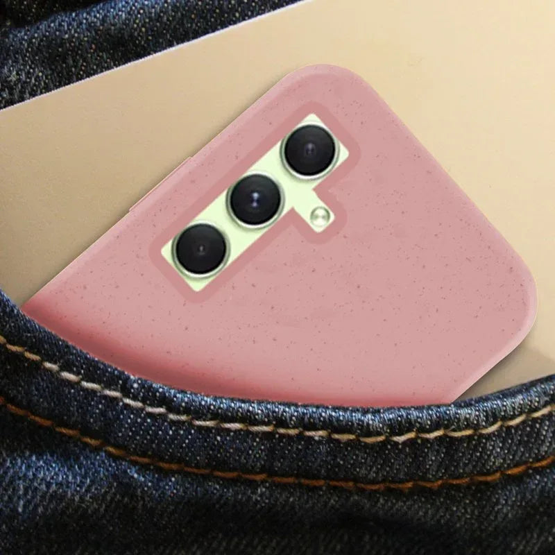 Carcasa COOL para Samsung A546 Galaxy A54 5G Eco Biodegradable Rosa - PixelPlaza