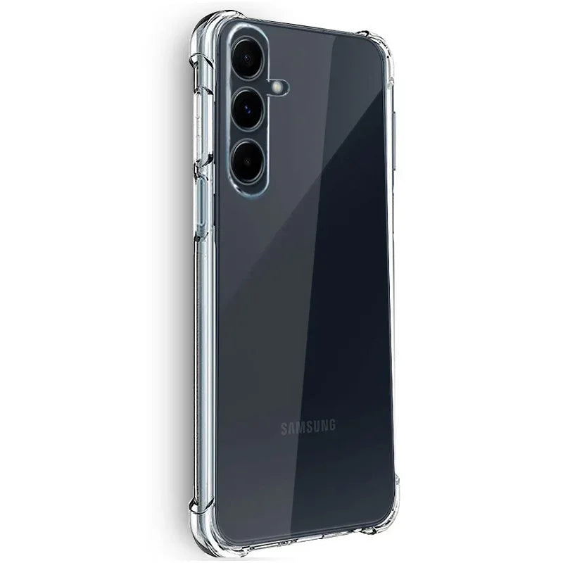 Carcasa COOL para Samsung A556 Galaxy A55 5G AntiShock Transparente - PixelPlaza